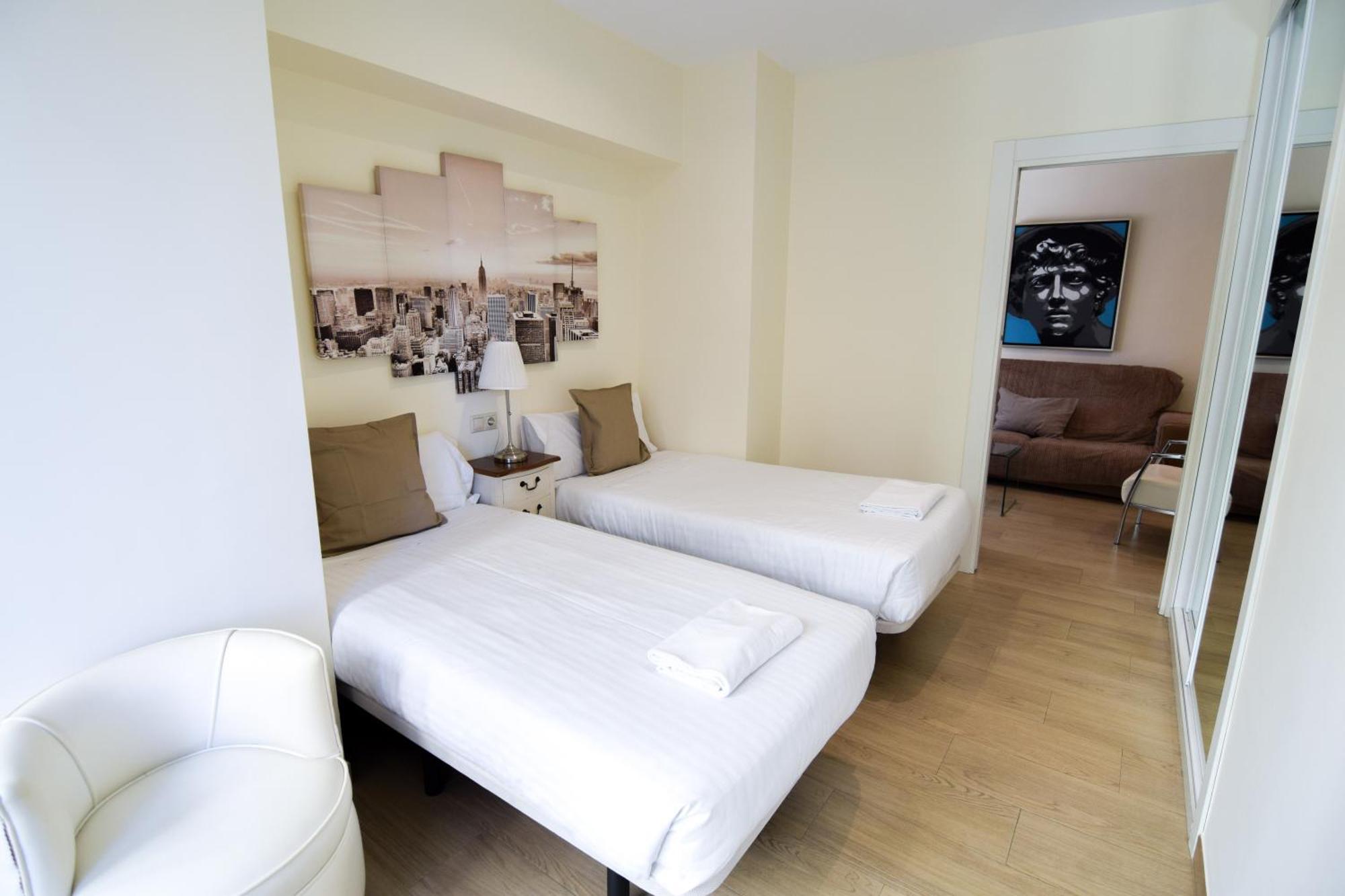 Malagueta Beachside Charm Apartment Malaga Luaran gambar