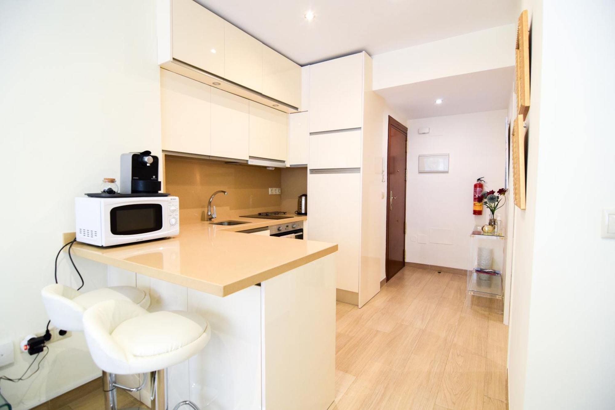 Malagueta Beachside Charm Apartment Malaga Luaran gambar